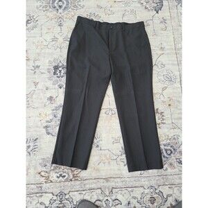 #486 Perry Ellis Portfolio Men's 100% polyester 38x29 Charcoal dress pants